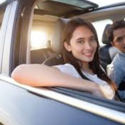 Passenger in vehicle