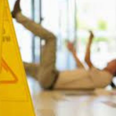 Slipping or tripping